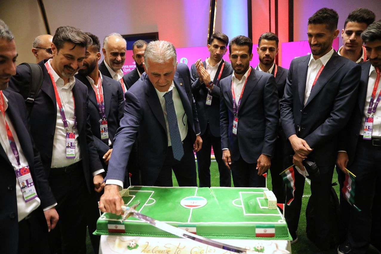 عکس| کی‌روش دست به شمشیر شد