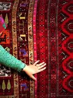 فرش زیبای کاشان در دوران قاجار را ببینید