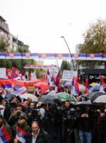 پلیس صرب در اعتراضات ضد کوزوو کار خود را ترک کرد