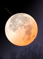 مریخ و ماه قایم موشک بازی راه انداختند + عکس