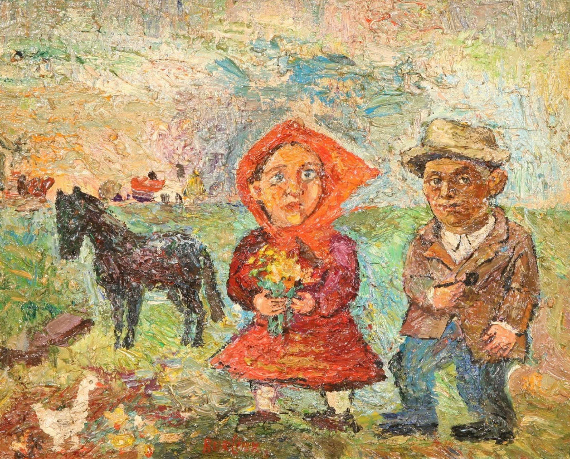 سلفی های زیبا با نقاشی