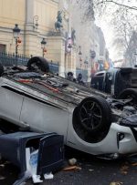 ادامه خشونت میان معترضان کرد و پلیس فرانسه