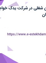 استخدام 4 عنوان شغلی در شرکت یدک خواجه ایرانیان در اصفهان