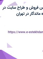 استخدام کارشناس فروش و طراح سایت در شرکت طراح ایده ماندگار در تهران