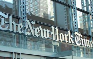 اعتصاب یک روزه روزنامه نیویورک تایمز