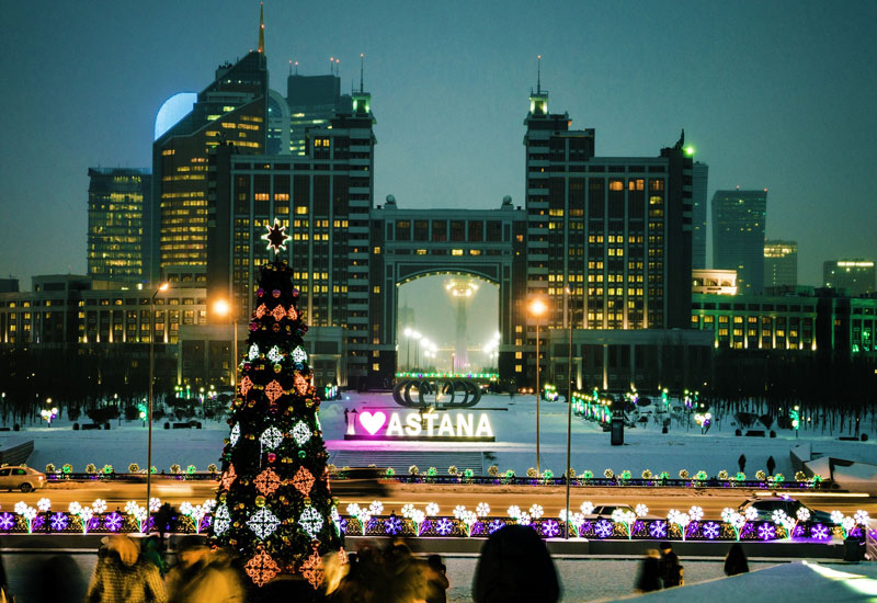 کریسمس در آستانه قزاقستان