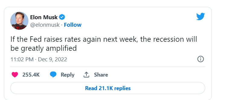 توییت ایلان ماسک