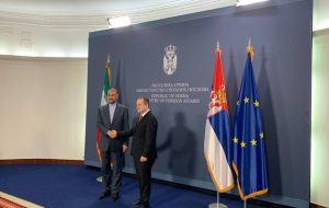 دیدار امیرعبداللهیان با وزیر خارجه صربستان در بلگراد