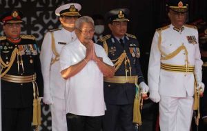 راجاپاکسا رئیس جمهور سابق سریلانکا عازم آمریکا شد