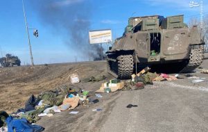 زلنسکی: روسیه شهر باخموت را ویران کرده است