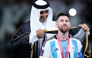 عکس | داستان مسی با لباس عربی در جام جهانی قدیمی از آب درآمد!