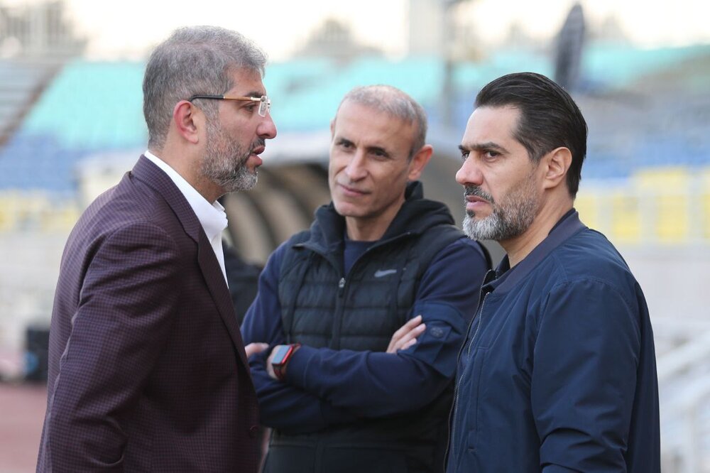 عکس | ظاهر متفاوت گل‌محمدی در تمرین امروز پرسپولیس