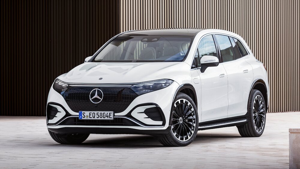 مرسدس بنز لوکس‌ترین شاسی بلند برقی جهان را به نمایش گذاشت/ عکس