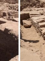 کشف گرمابه در معبد باستانی مصری