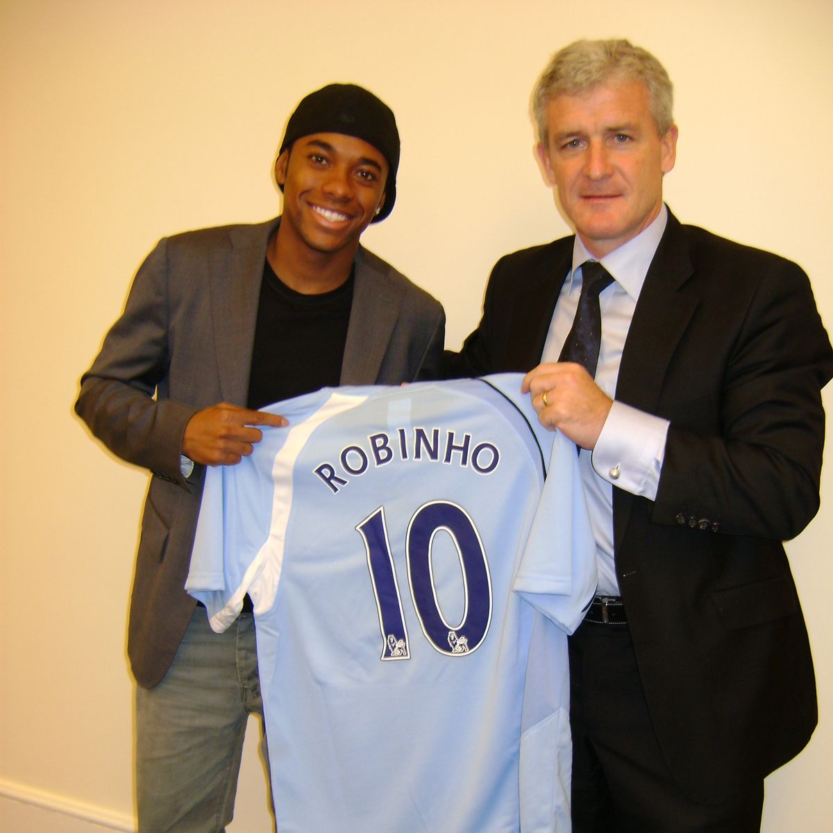 Mark Hughes opens up on Robinho transfer to Man City - Manchester Evening  News