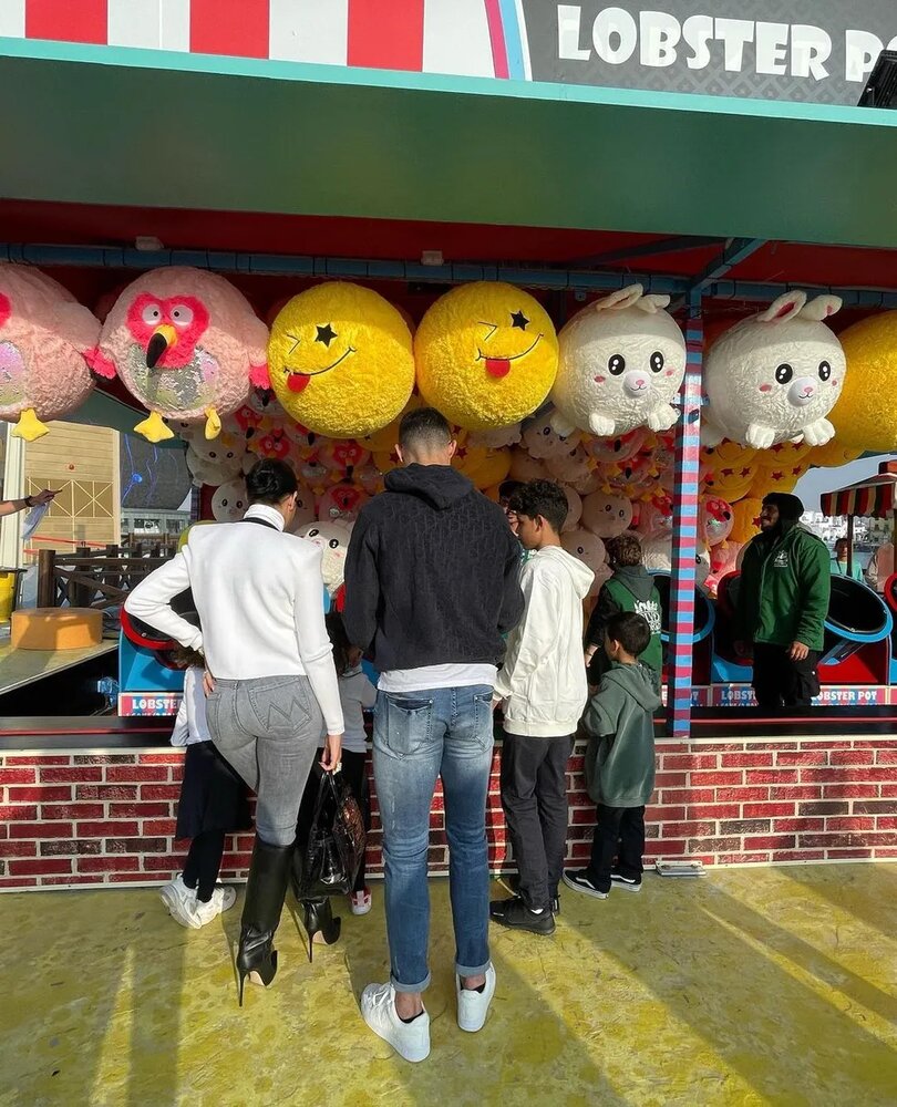 عکس| آخر هفته لاکچری جورجینا با رونالدو در عربستان