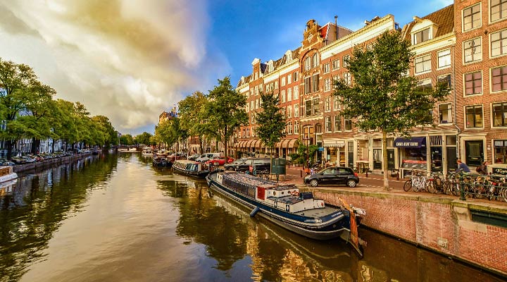 شهر آمستردام در هلند