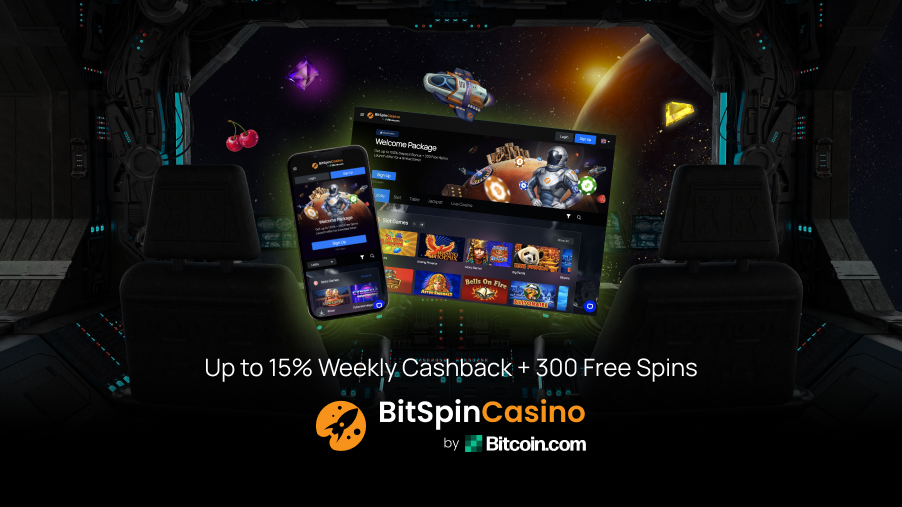 برنامه وفاداری Space Odyssey توسط BitSpinCasino Dishes Out 15% Cashback هفتگی و 300 چرخش رایگان