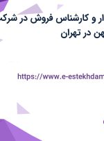 استخدام حسابدار و کارشناس فروش در شرکت اروین دکاموند کهن در تهران