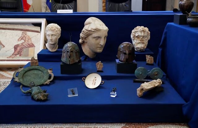 بازگشت آثار چند میلیون دلاری به ایتالیا