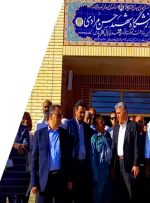 تداوم نهضت ساخت مدرسه در مناطق محروم/ مدرسه ۶ کلاسه بانک پارسیان در روستای نصرآباد افتتاح شد