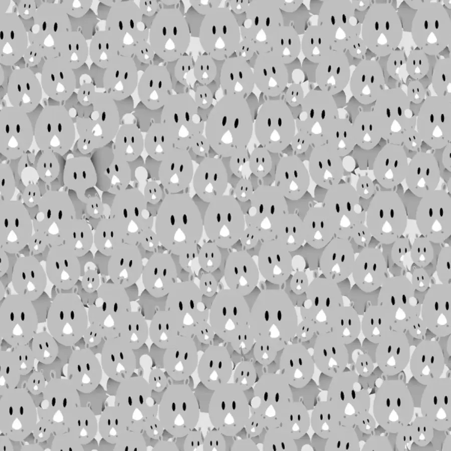 تست بینایی فیل