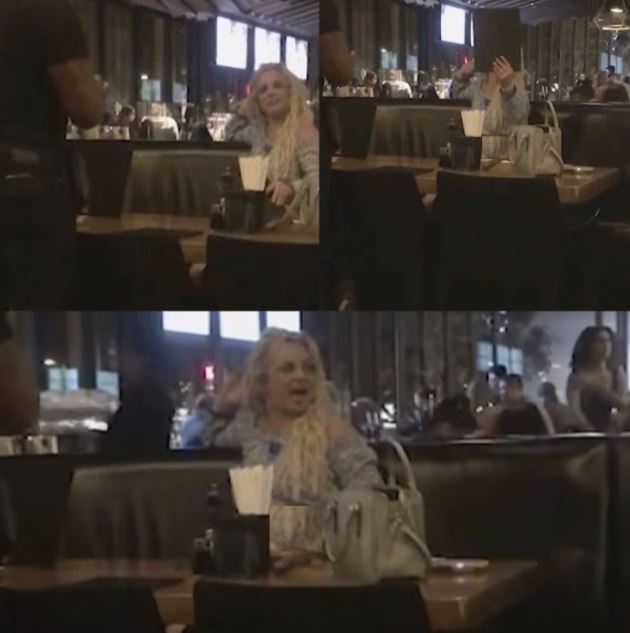 دعوای جنجالی بریتنی اسپیرز و سام اصغری در رستوران! + عکس