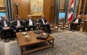 دیدار امیرعبداللهیان با رئیس مجلس لبنان