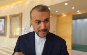 دیدار امیرعبداللهیان با همتای قطری خود در تهران