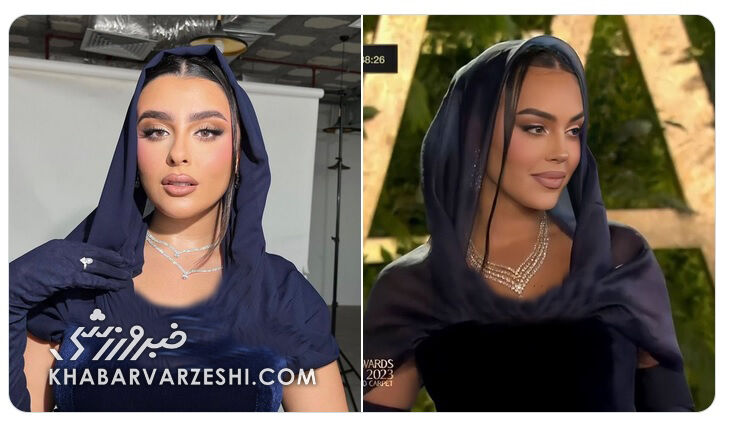 شباهت باورنکردنی دختر عرب به جورجینا