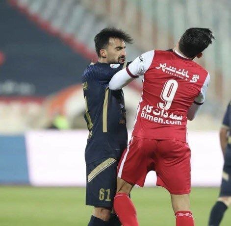 عکس | سیلی احمد موسوی به مهدی ترابی