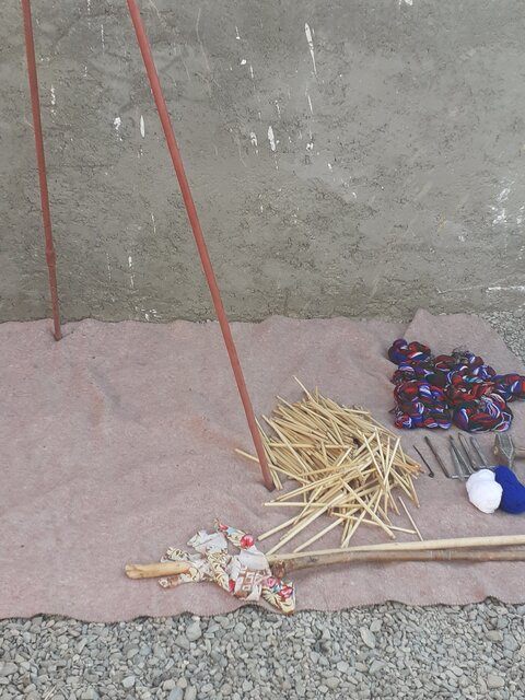 نماد صلابت در لباس‌ بلوچی