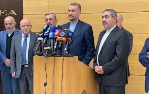 وزیر امور خارجه ایران در بیروت:
جریان‌های سیاسی لبنان بدون هرگونه مداخله خارجی قادر به تعیین رئیس جمهور خود خواهند بود