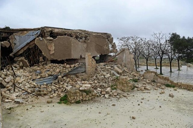 بلایی که زلزله بر سر ارگ باستانی حلب آورد+ عکس 