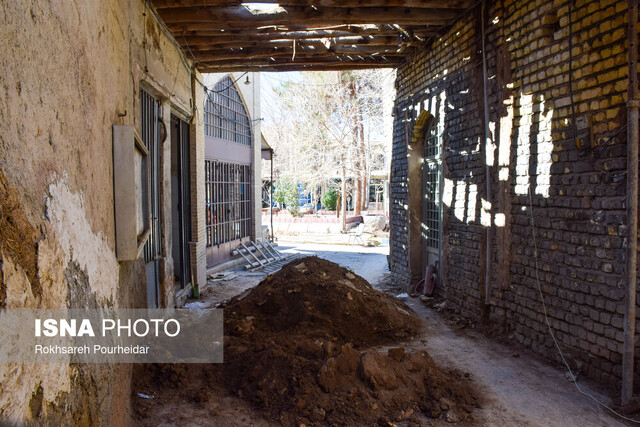 بناهای تاریخی اصفهان بعد از بارندگی بی‌سابقه