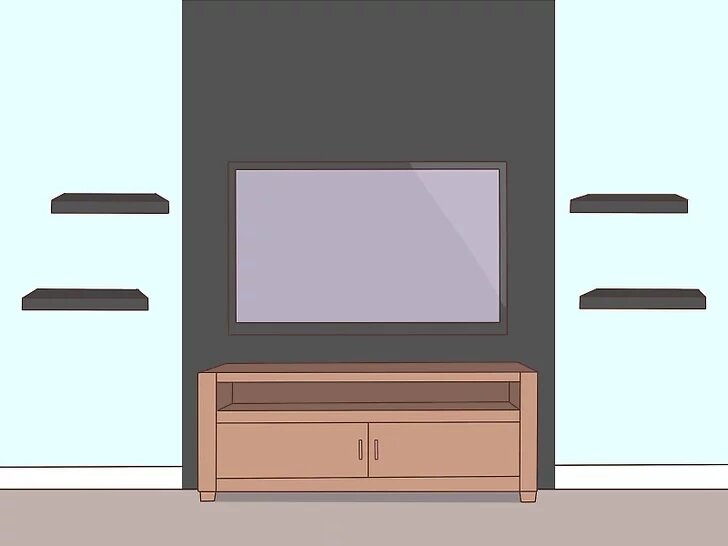 عکس| ۹ ایده برای چیدمان میز تلویزیون؛ با این لوازم ساده میز تلویزیون خود را شیک بچینید