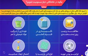 اینفوگرافیک / چگونه در خانه‌تکانی دچار مسمومیت نشویم؟