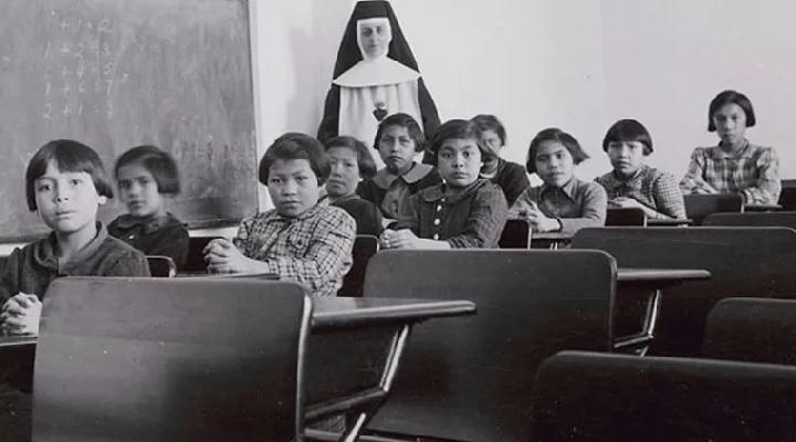 آسیمیلاسیون اجباری بومیان کانادا در دوران استعمار اروپا