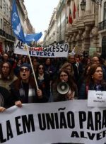 با تشدید موج نارضایتی معلمان پرتغالی به خیابان ها آمدند