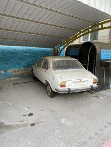 خودرو خاک گرفته و قدیمی احمدی نژاد!