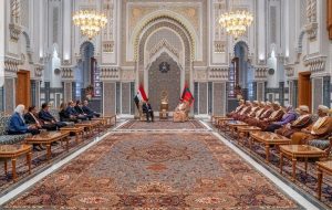 تصویری جذاب از کاخ پادشاه عمان با تزئینات ایرانی / عکس