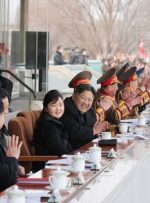 دختر رهبر کره شمالی کیم در یک رویداد ورزشی – رسانه دولتی ظاهر شد
