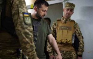 زلنسکی فرمانده ارشد اوکراینی را اخراج کرد