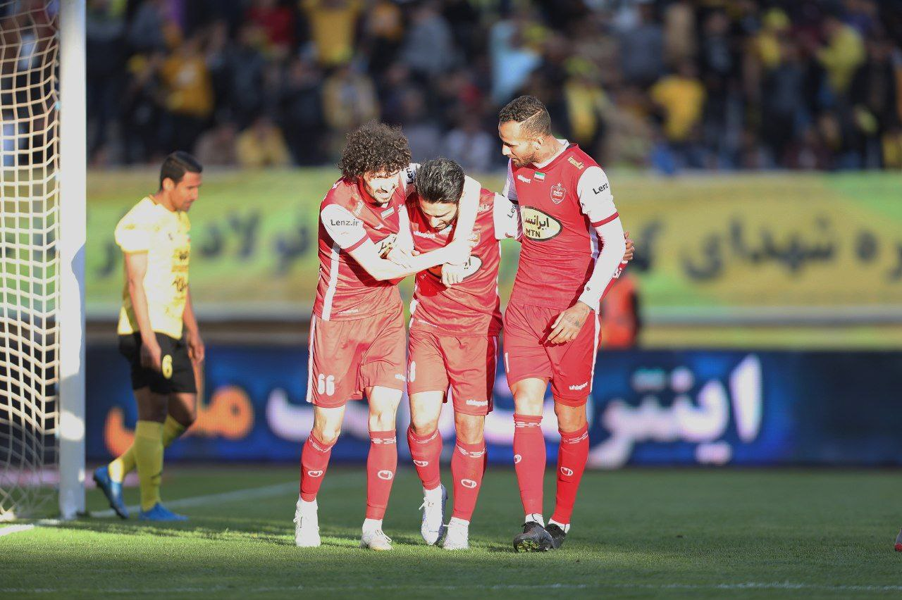 عکس | اشک‌های بازیکن مازاد پرسپولیس پس از گلزنی