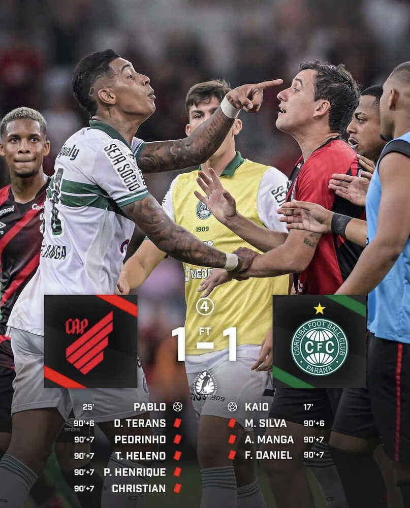 عکس| خشن‌ترین بازی جهان با ۸ اخراجی