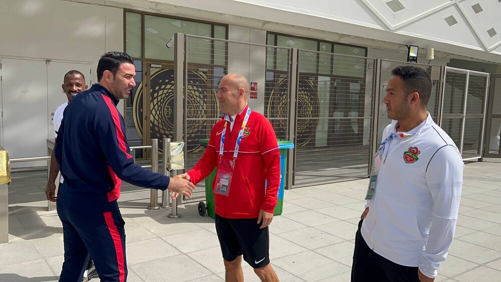 عکس | دیدار جواد نکونام با کاشف برنده بعدی توپ طلا!