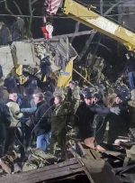 موشک روسی ساختمان آپارتمان کراماتورسک را ویران کرد.  فرماندار می گوید 2 کشته