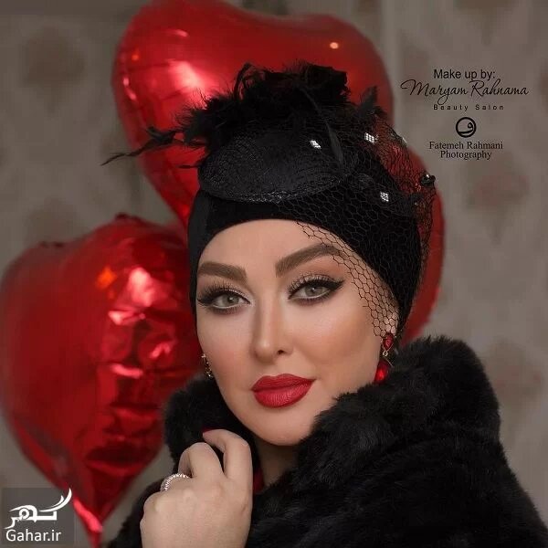 هدیه ولنتاین خانم بازیگر/ عکس