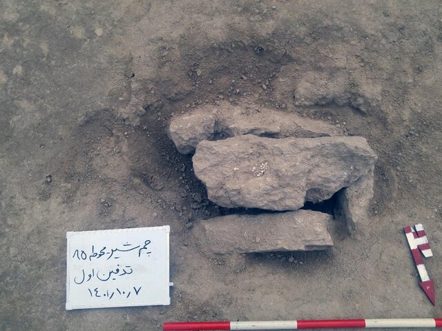 گزارش یک کاوش دیگر در سد «چم‌شیر»/ کشف گور نوزاد و یک مکان تدفین