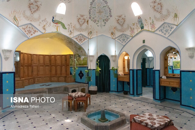 اولین حمام سنتی بازسازی شده و فعال ایرانی